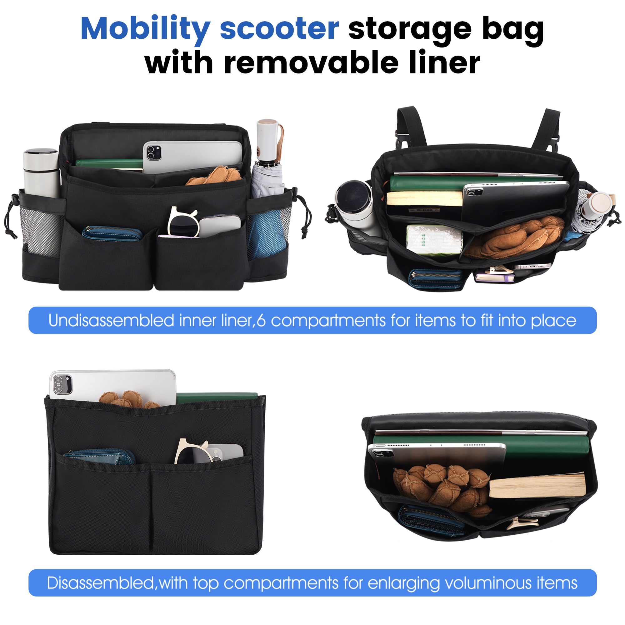 Mobigogo Mobility Scooter Bag
