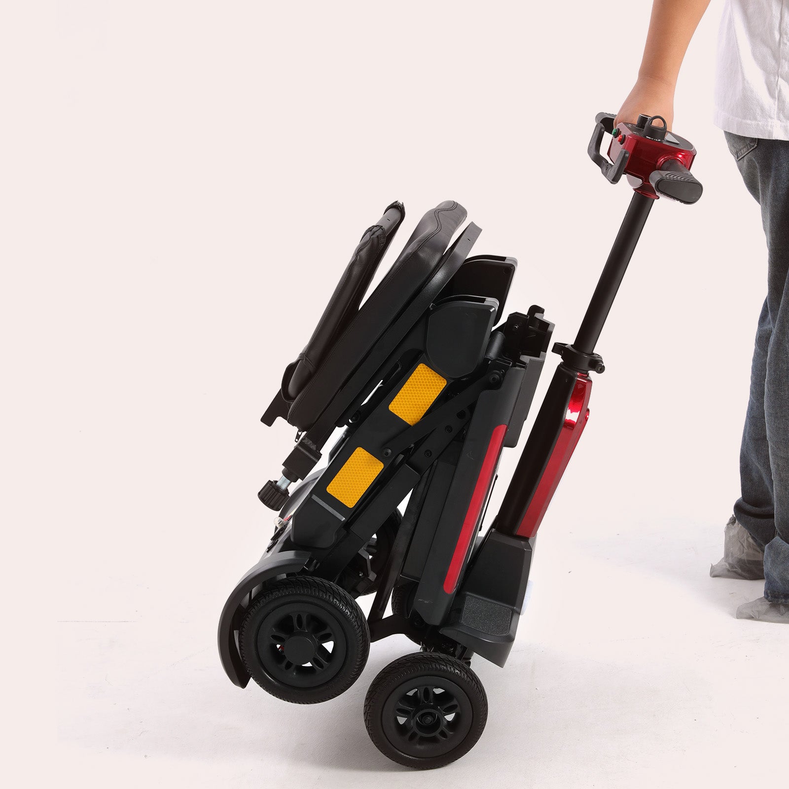 Mobigogo™ MS02-F Ultra Automatic Folding Mobility Scooter for Seniors – 15-Mile Range | 330 lbs Capacity | Airline Approved