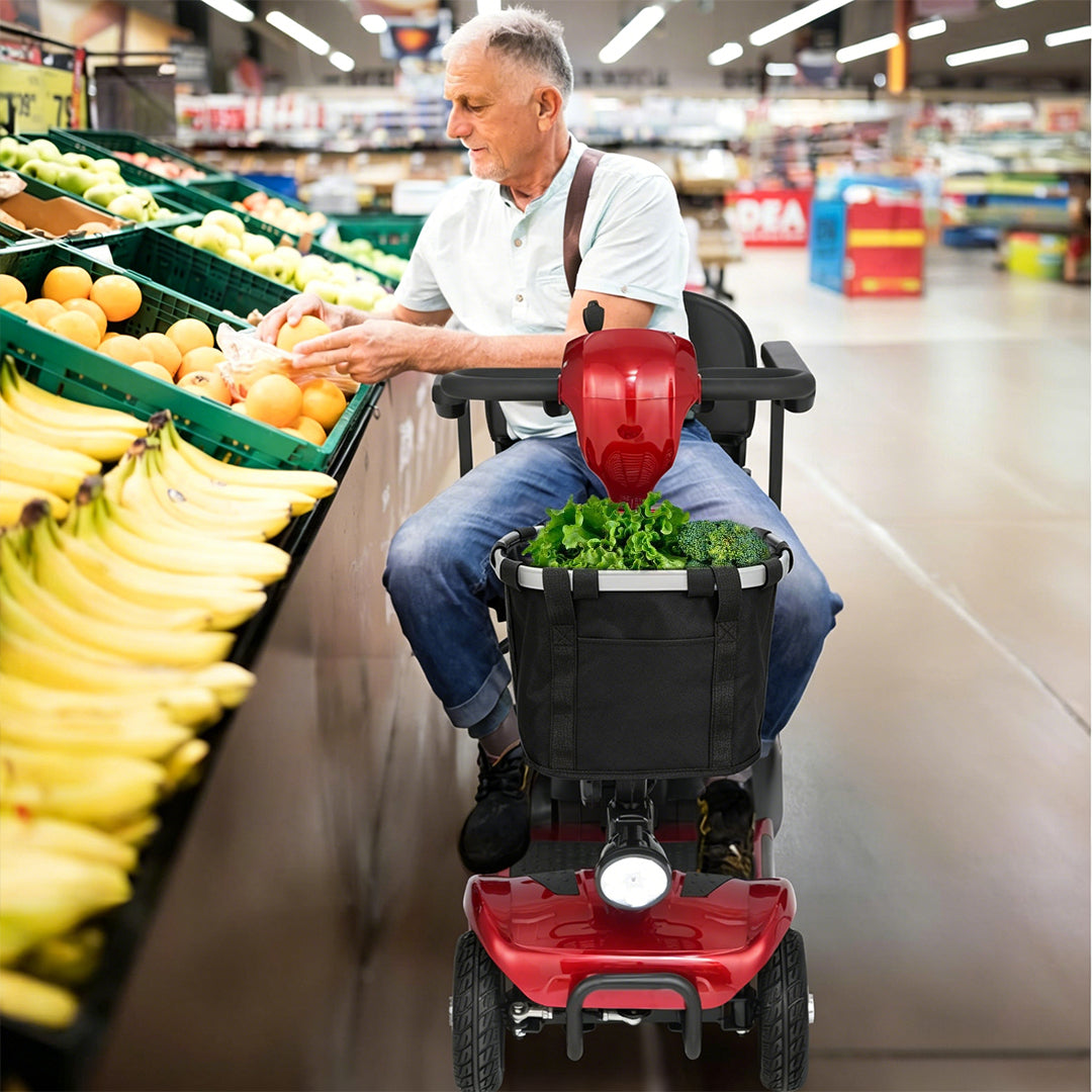 Mobigogo™ Front Basket for MS02 & MS02PRO Mobility Scooters | 25LBS Capacity