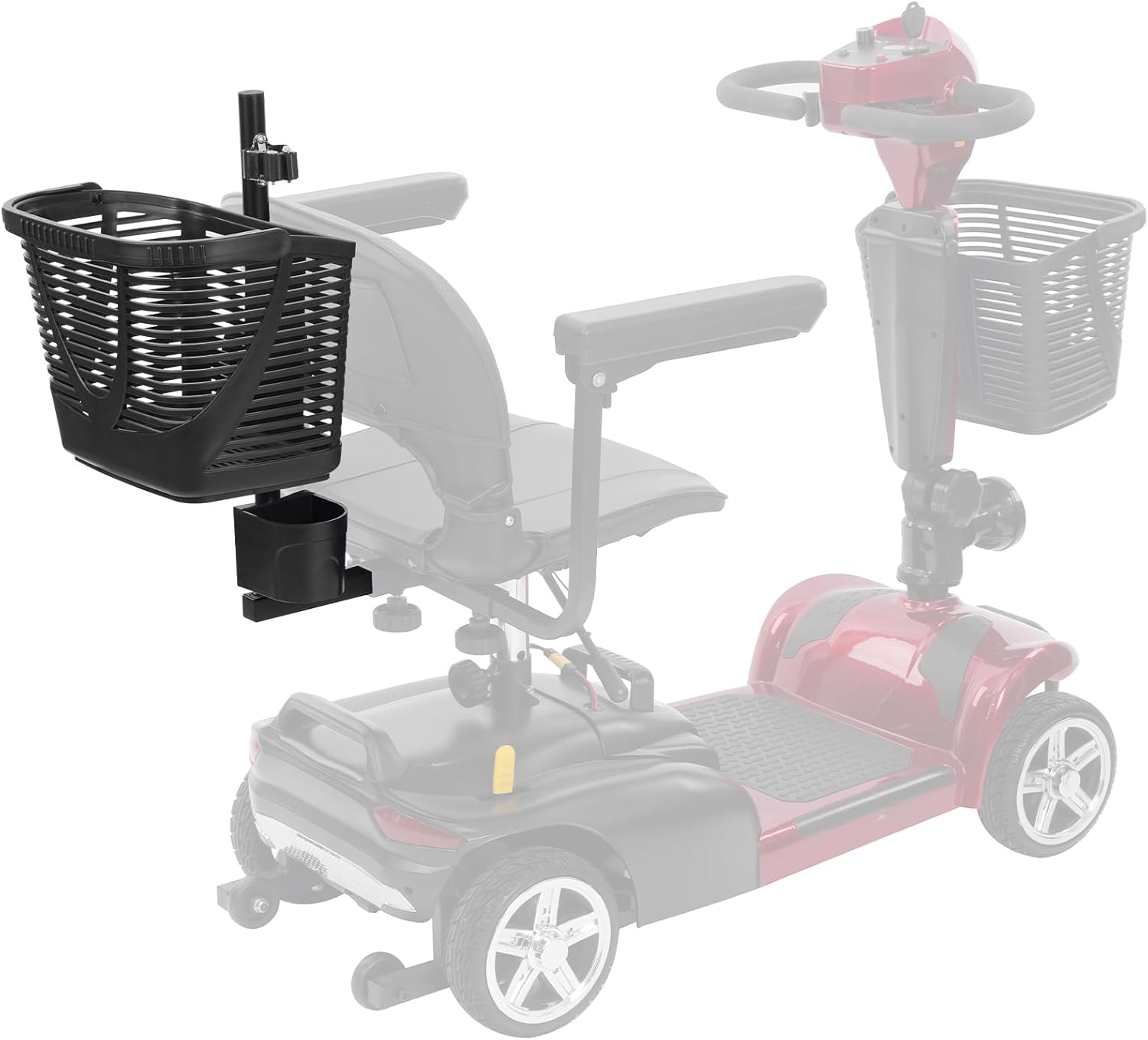 Mobigogo Mobility Scooter Crutch & Cane Holder – Fits MS02 & MS02 PRO Models