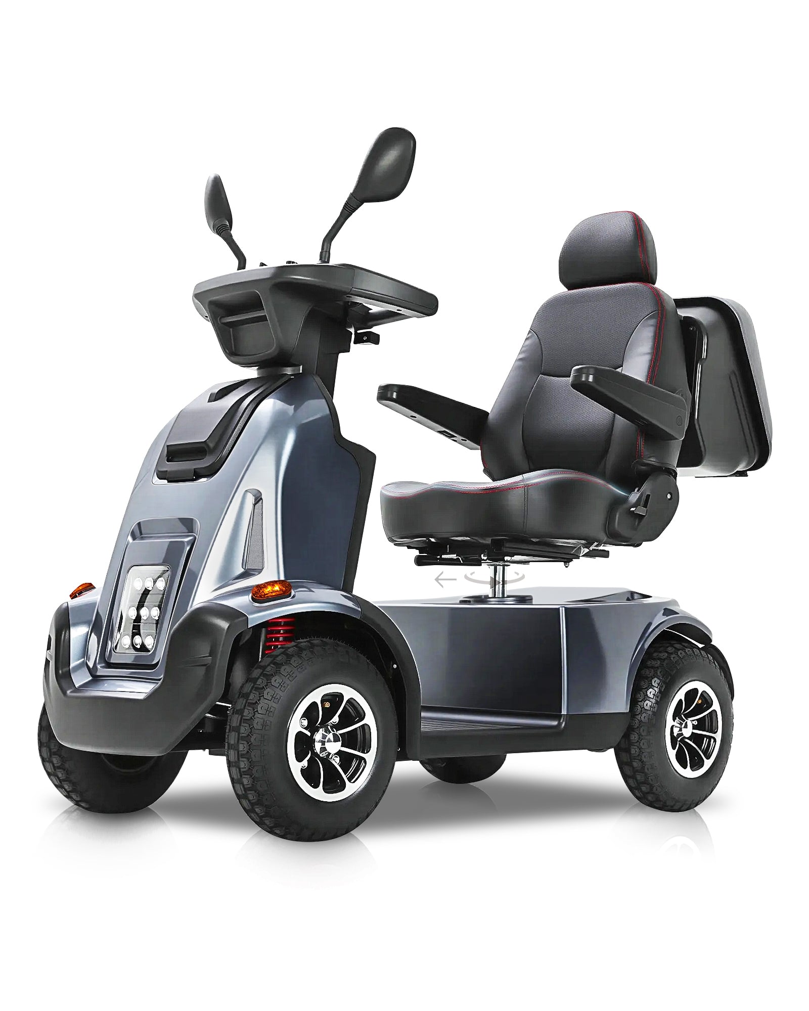 Mobigogo T500 Heavy-Duty Mobility Scooter for Seniors – 32-Mile Range | 550 lbs Capacity