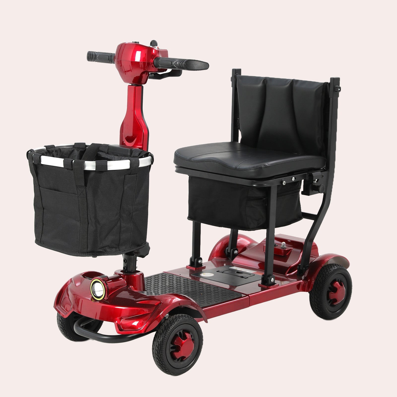 š Mobigogo⢠MS01 F Lightweight Mobility Scooter, 41 lbs, 12/24 Mile Range, 300 lbs Capacity, LED Light & Triple Storage (100% off)