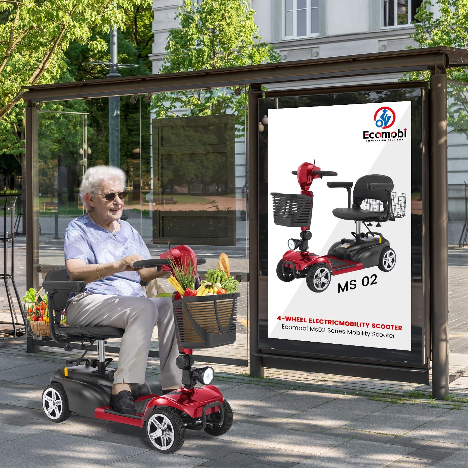 Mobigogo Front Basket for MS02 & MS02PRO Mobility Scooters | 25LBS Capacity