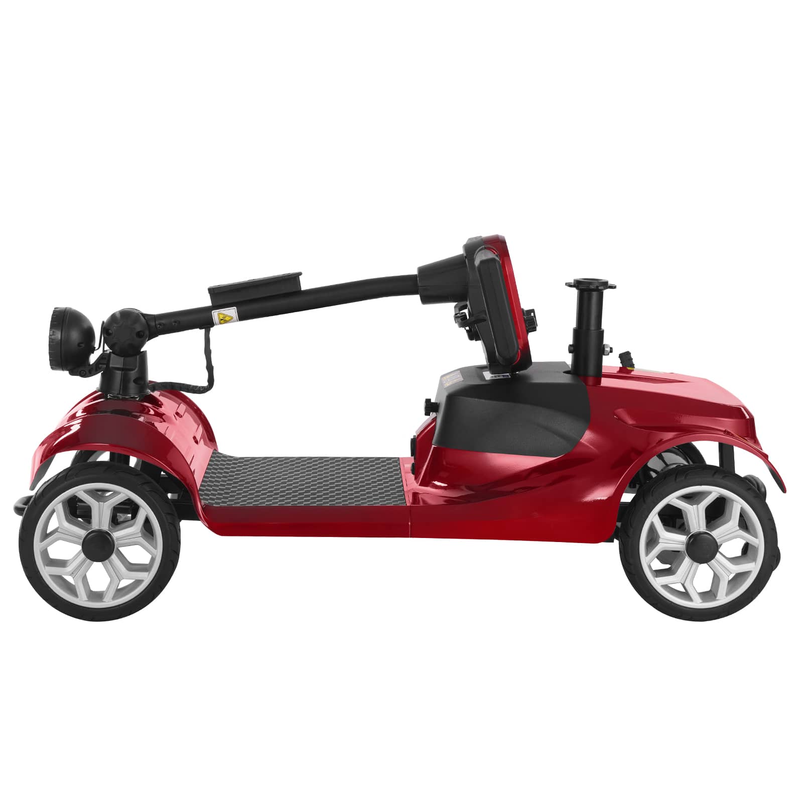 Mobigogo MS01 4-Wheel Foldable Mobility Scooter for Seniors – 15-Mile Range | 300 lbs Capacity