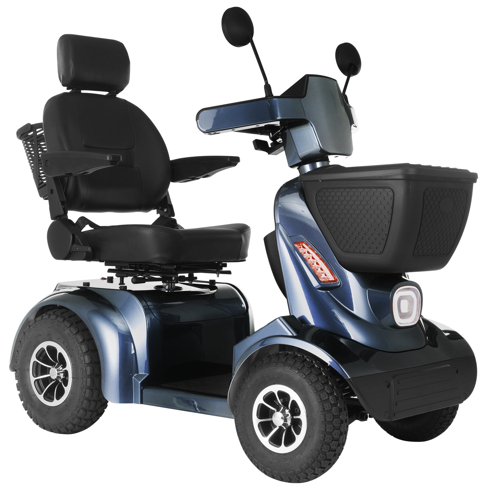Mobigogo MS02 MAX Heavy-Duty Mobility Scooter for Seniors – 32-Mile Range | 500 lbs Capacity