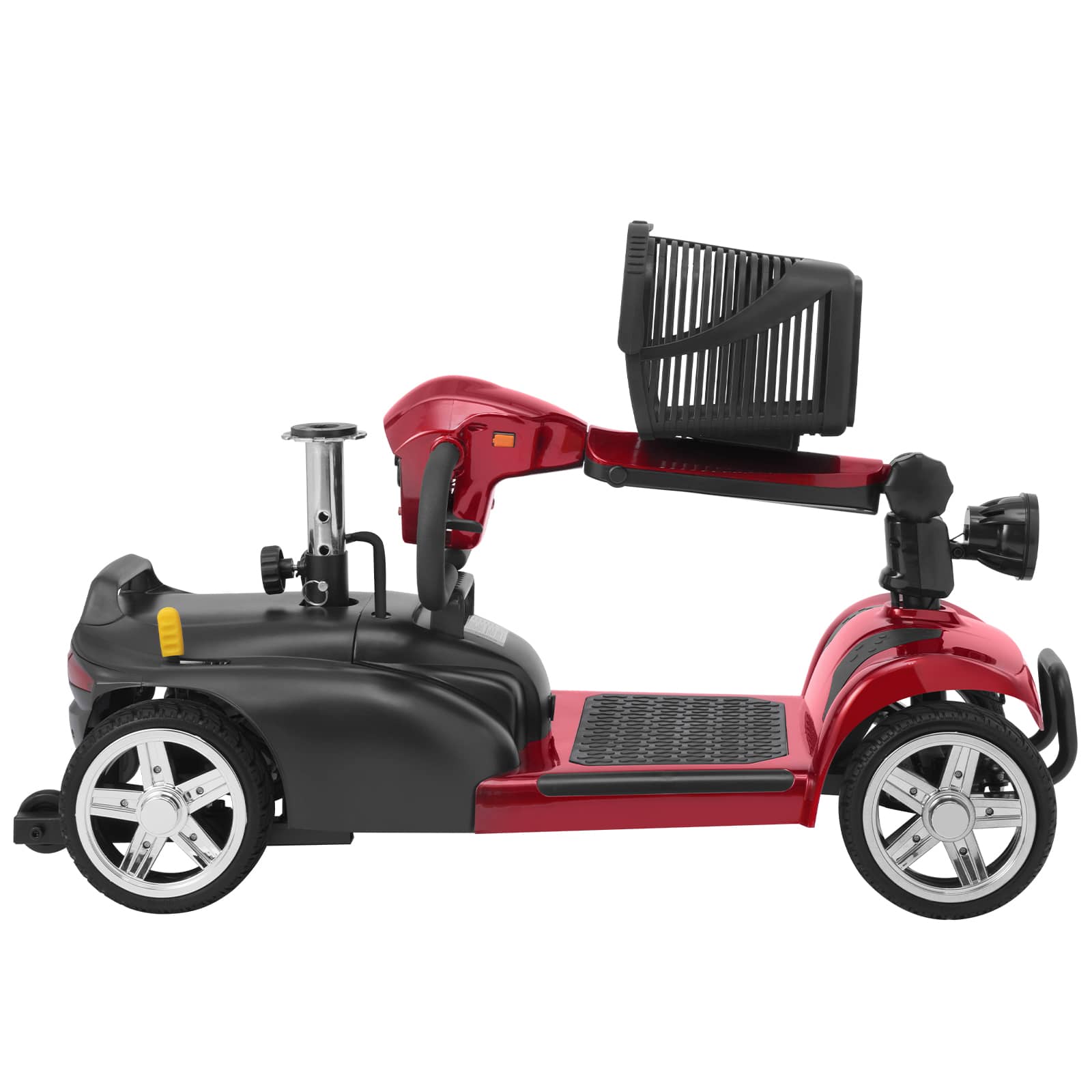 Mobigogo MS02 4-Wheel Mobility Scooter for Seniors – Lightweight & Compact, Up to 15 Mi Range