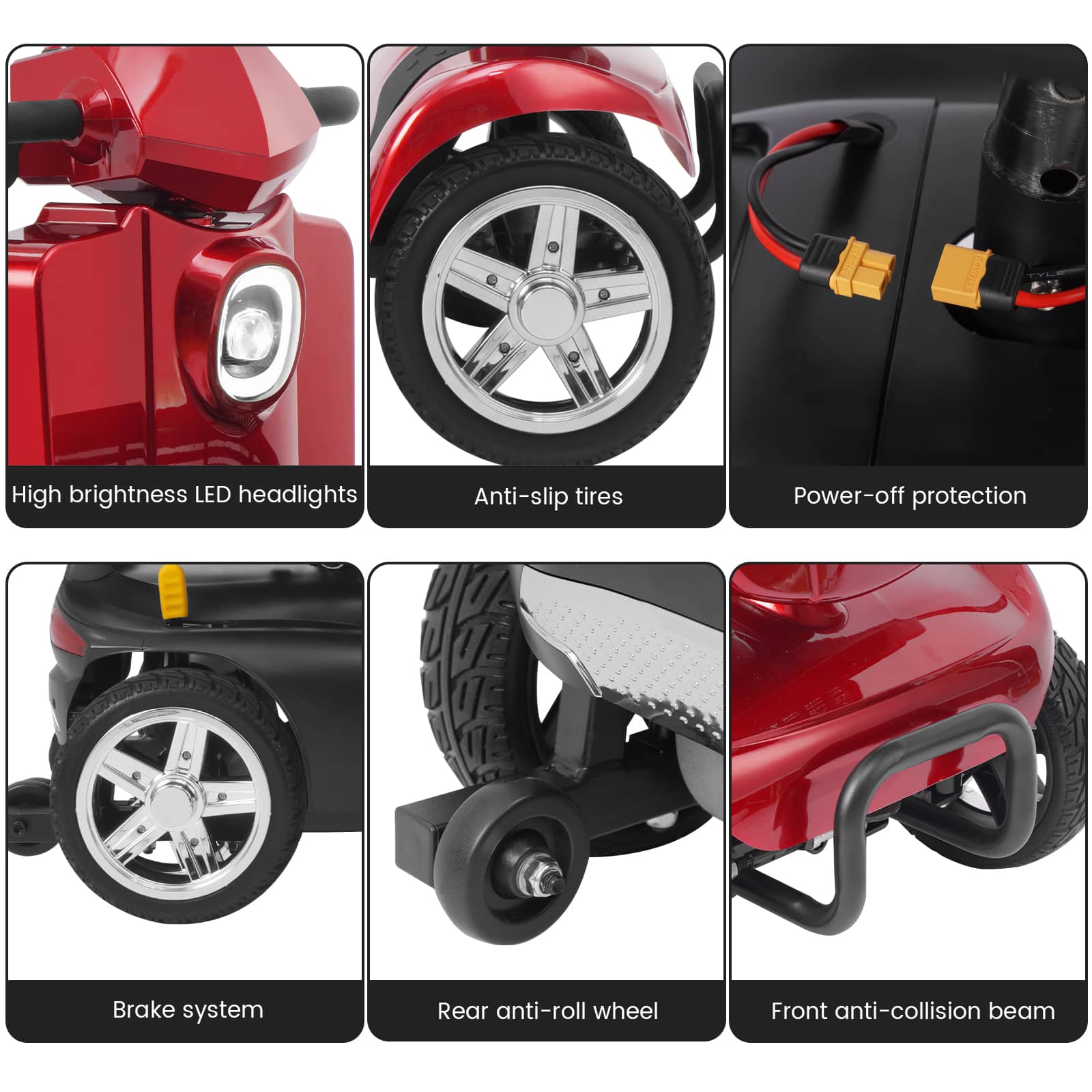 Mobigogo MS02 Pro Foldable Mobility Scooter for Seniors – 30-Mile Range | Multi-Storage Design