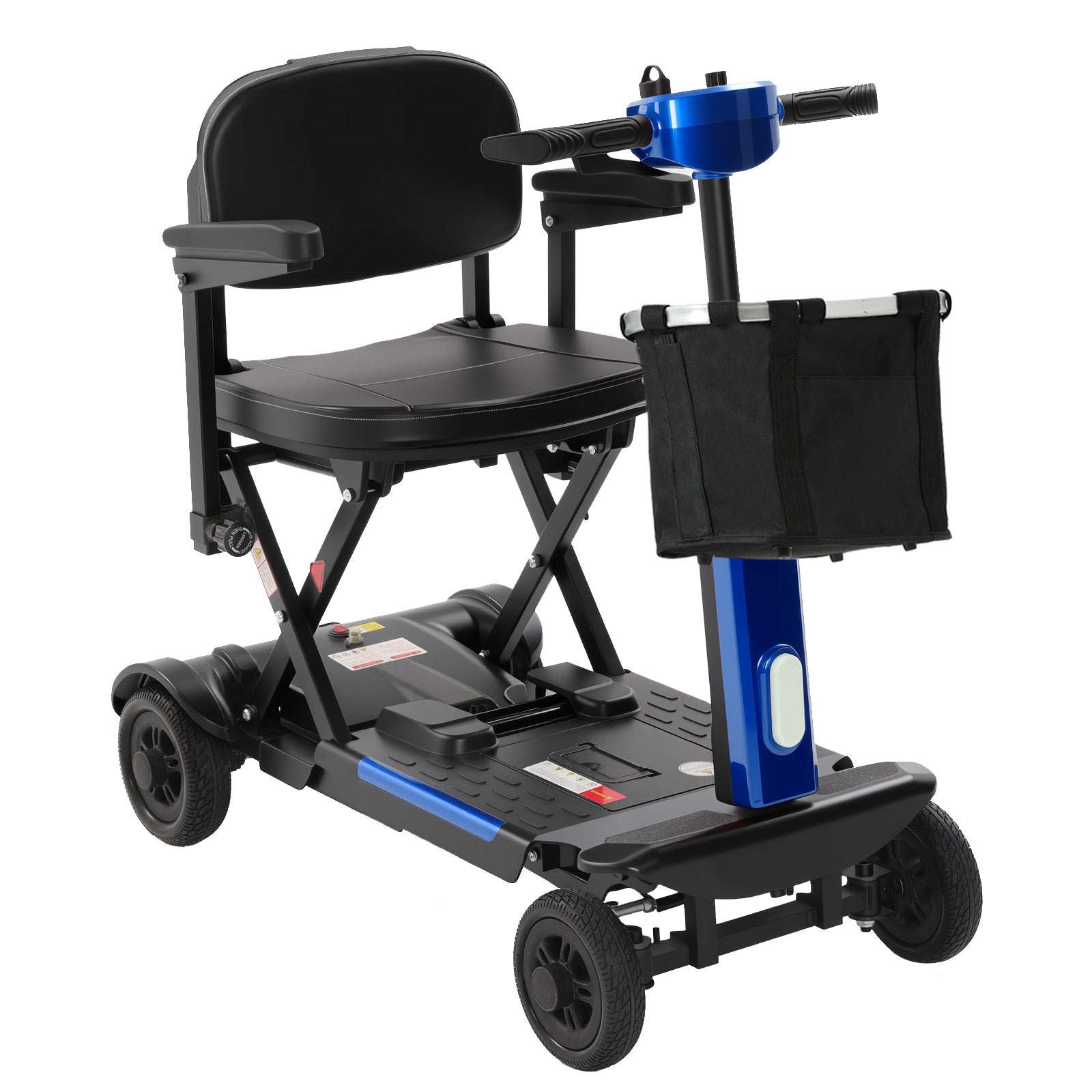 Mobigogo MS02 F Foldable Mobility Scooter for Seniors – 15/20/30-Mile Range | 330 lbs Capacity