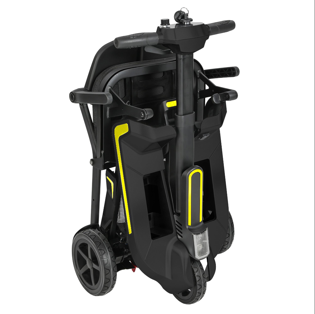 【Introducing the All-New Mobigogo™ M3】Mobigogo™ M3 Lightweight Foldable Mobility Scooter for Seniors – 30 lbs, 33" Turning Radius, 20/32-Mile Range