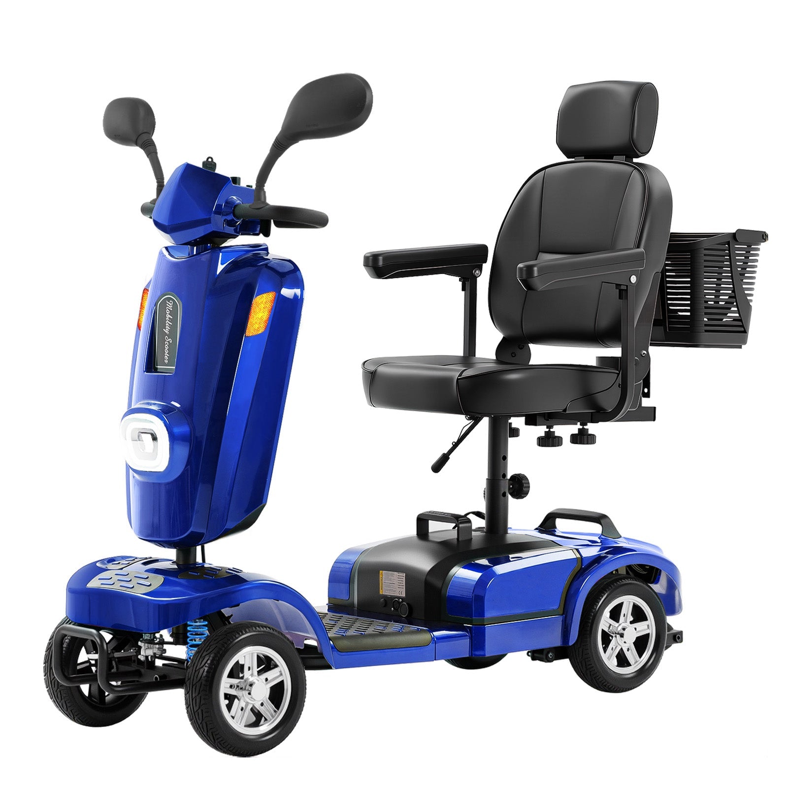 [In Production – Pre-Order Now] Mobigogo MS02 Plus Heavy-Duty Mobility Scooter for Seniors – 16/26-Mile Range | 400 lbs Capacity