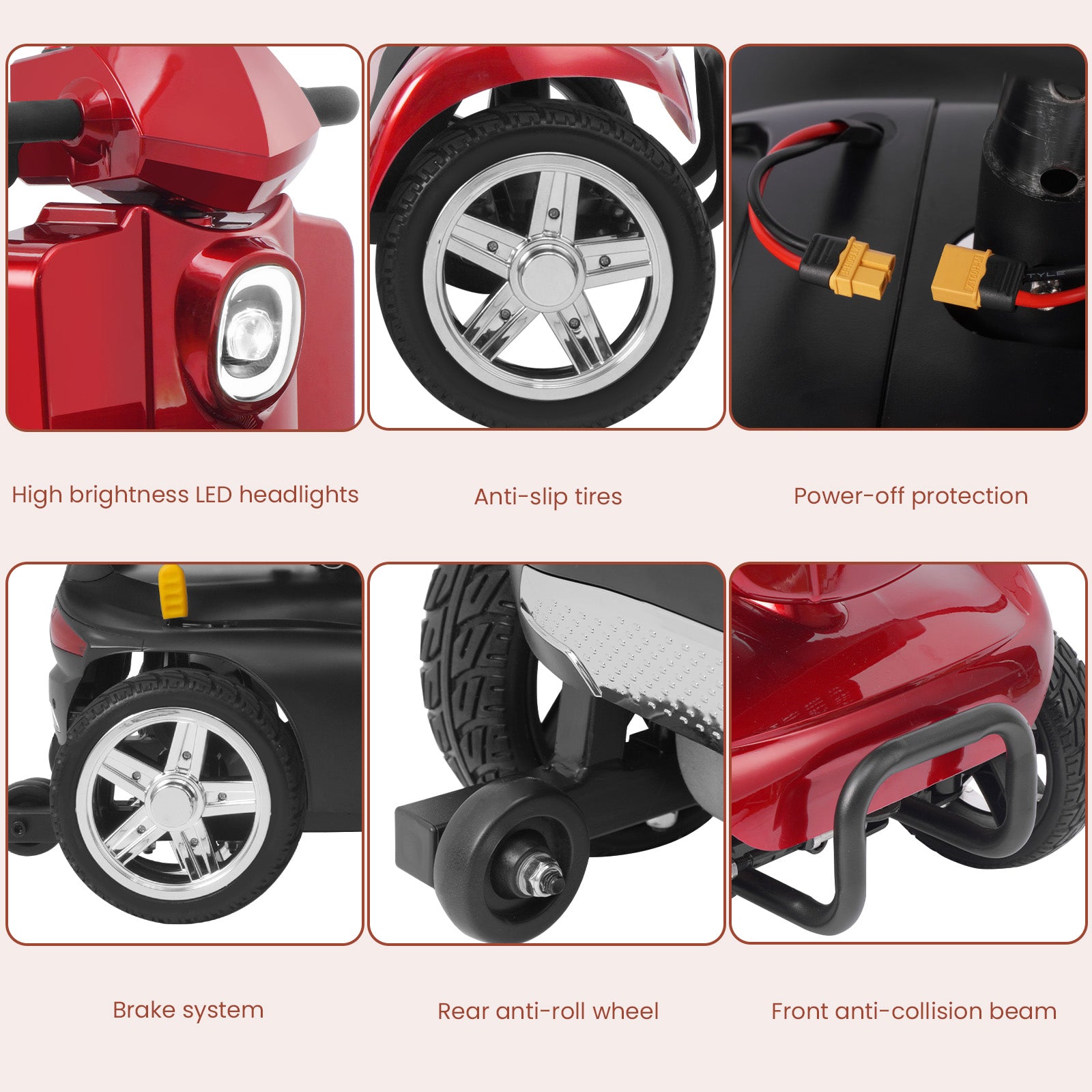 Mobigogo™ MS02 Pro Foldable Mobility Scooter for Seniors – 30-Mile Range | Multi-Storage Design