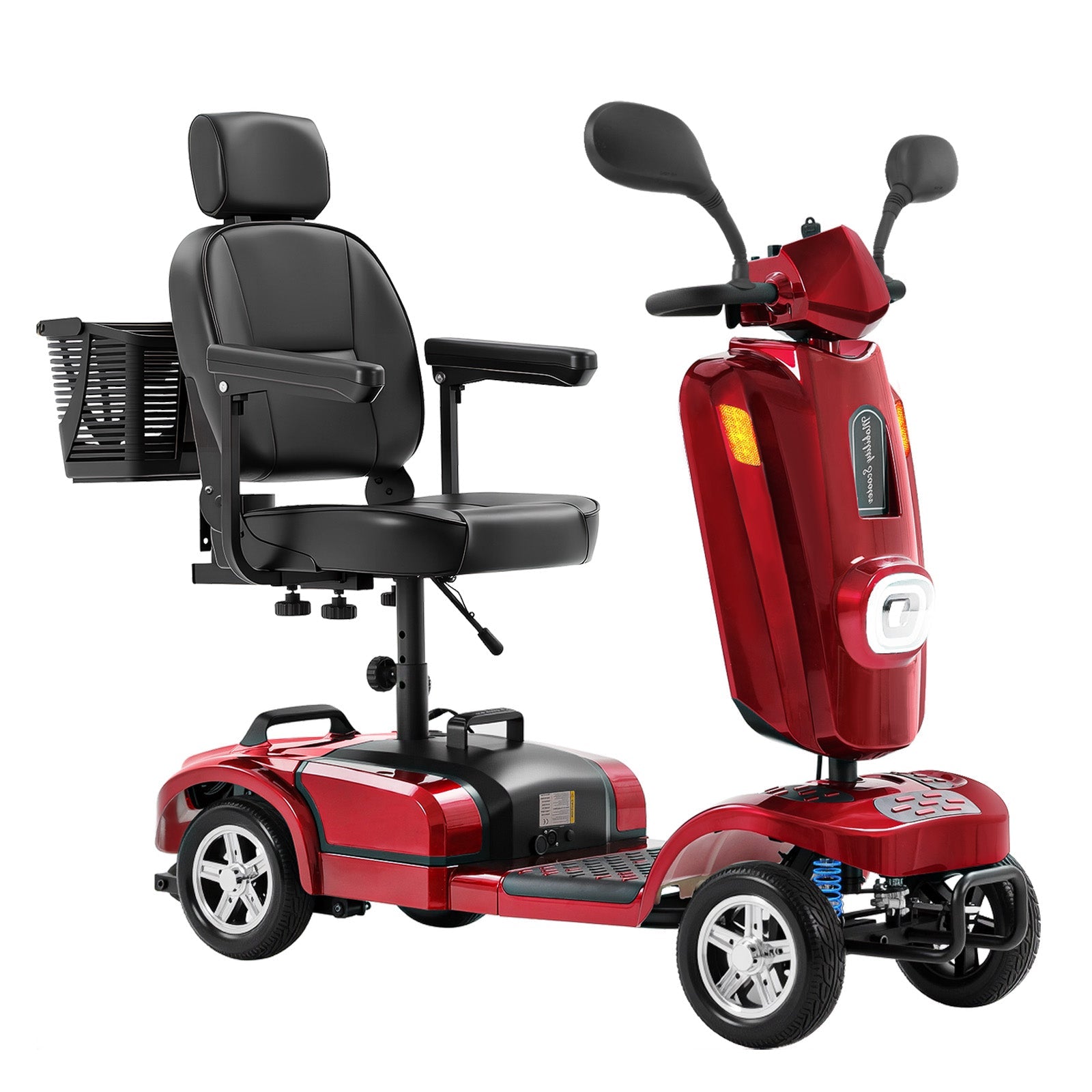 [In Production – Pre-Order Now] Mobigogo MS02 Plus Heavy-Duty Mobility Scooter for Seniors – 16/26-Mile Range | 400 lbs Capacity