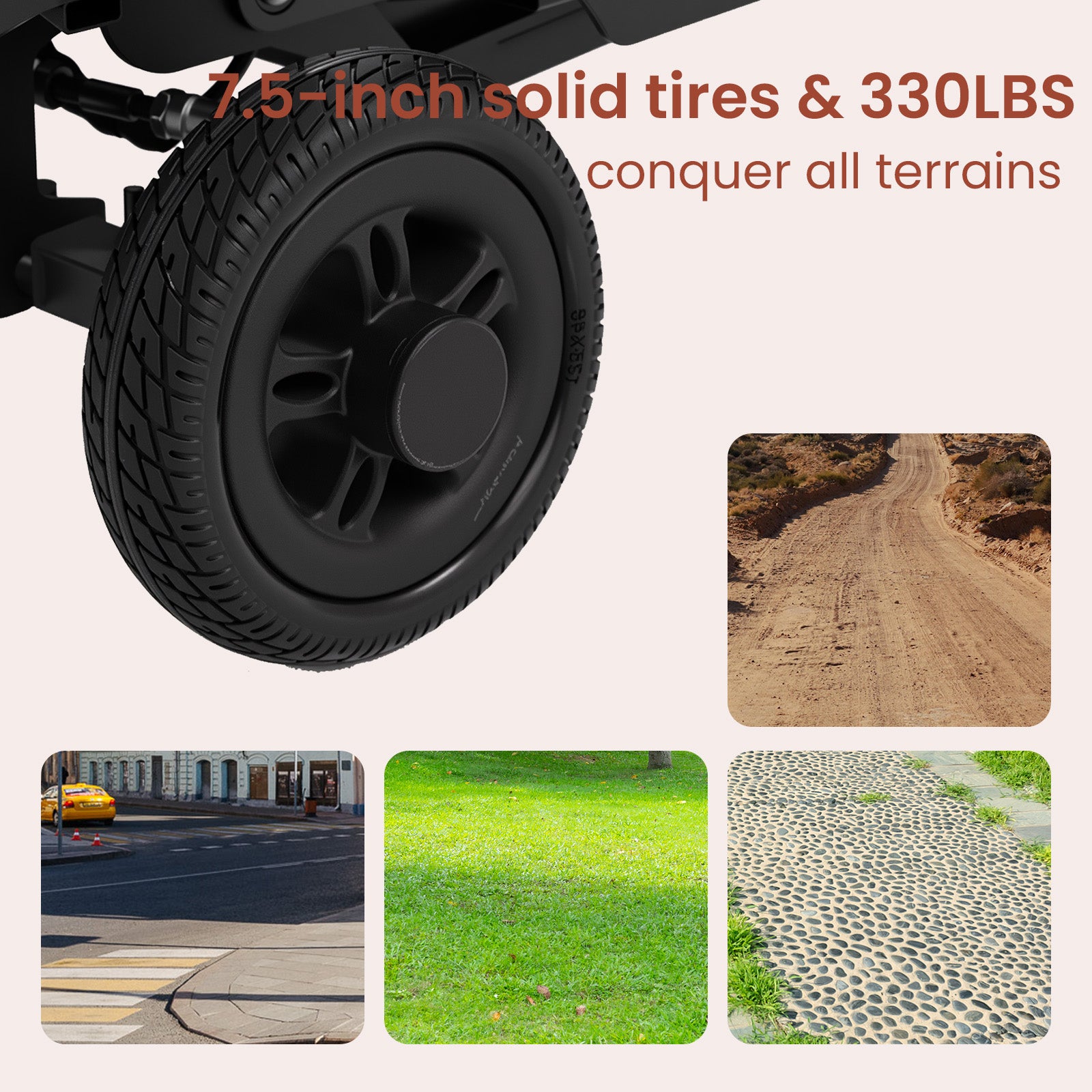 Mobigogo™ MS02 F Foldable Mobility Scooter for Seniors – 15/20/30-Mile Range | 330 lbs Capacity