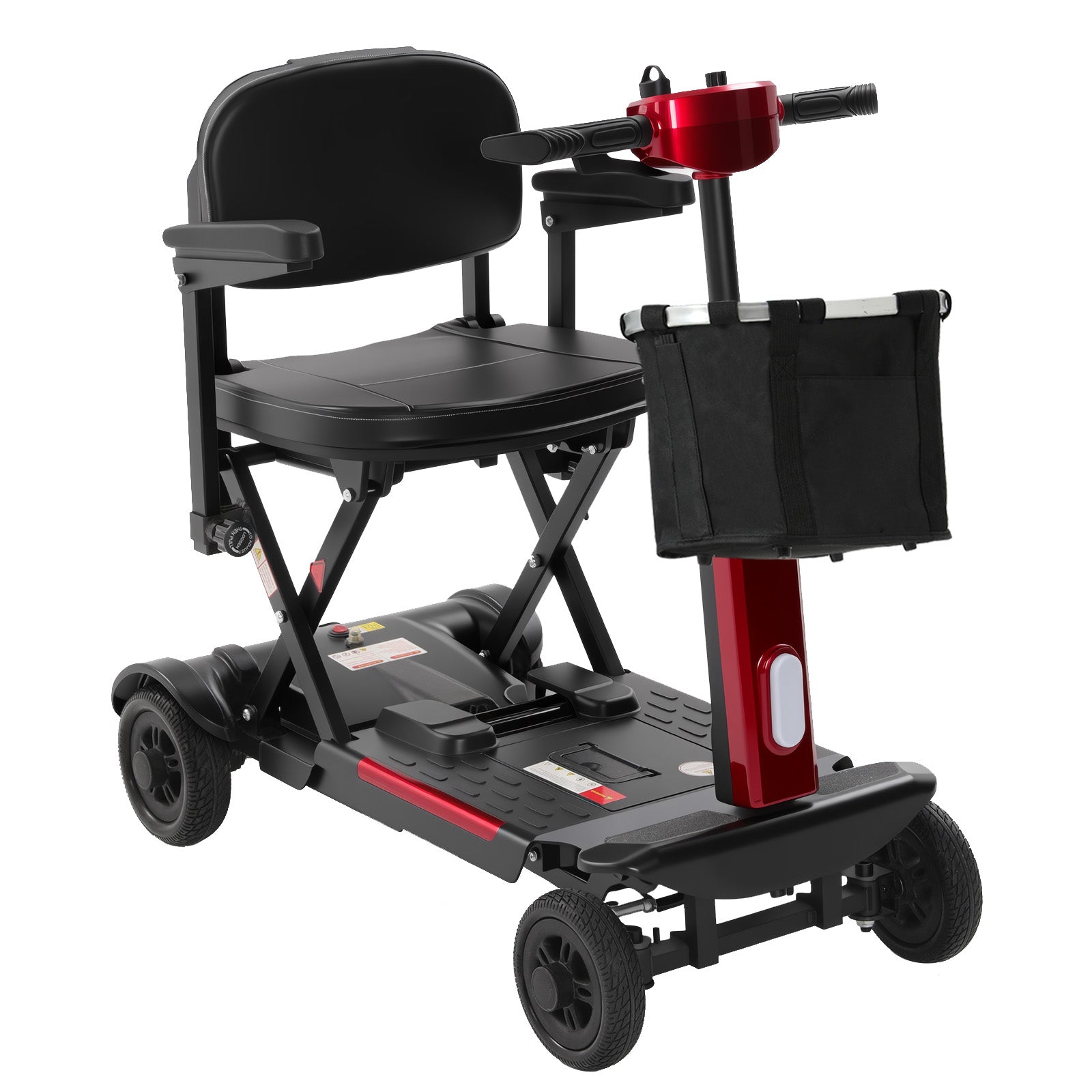 Mobigogo MS02 F Foldable Mobility Scooter for Seniors – 15/20/30-Mile Range | 330 lbs Capacity