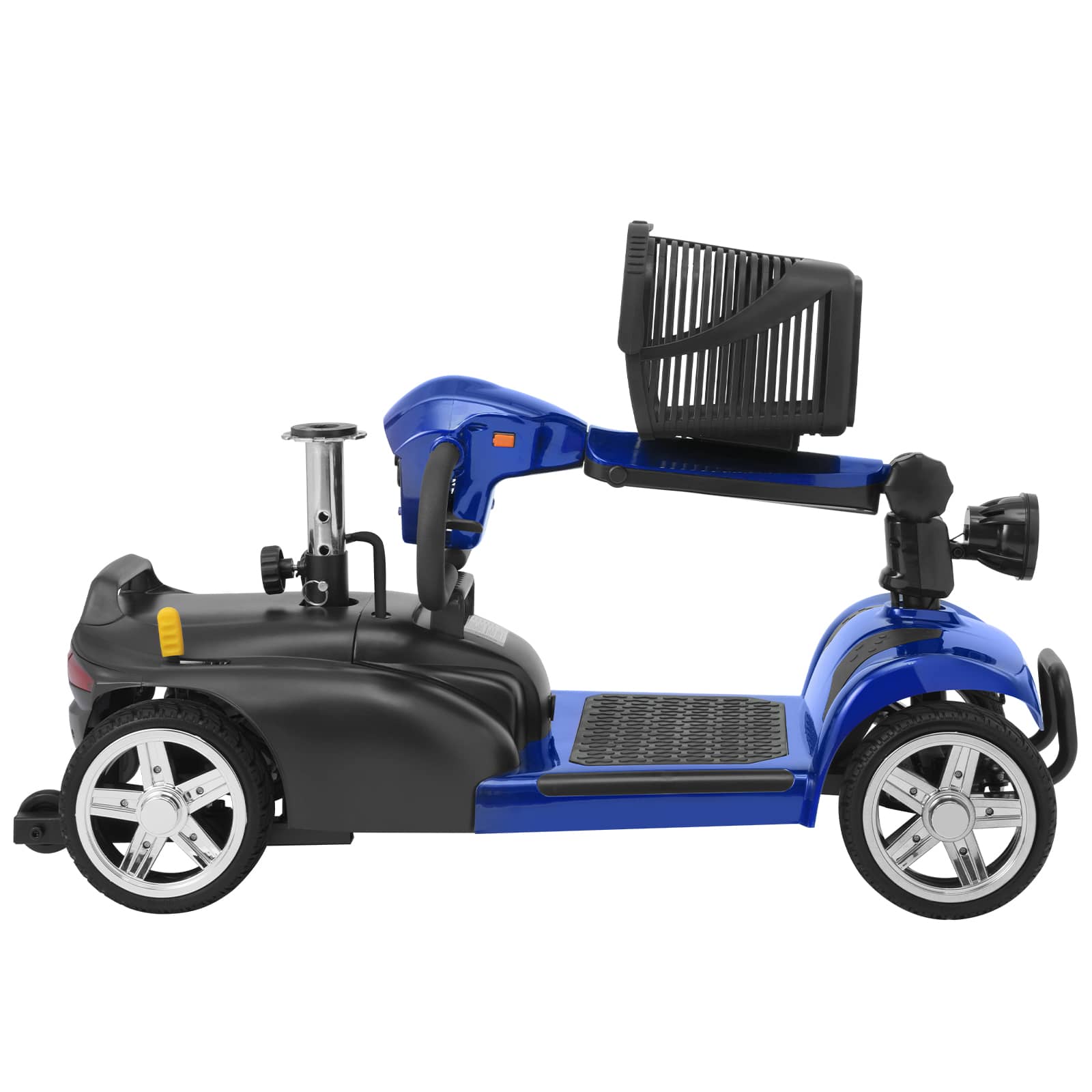 Mobigogo MS02 4-Wheel Mobility Scooter for Seniors – 30-Mile Range | 7 MPH Top Speed
