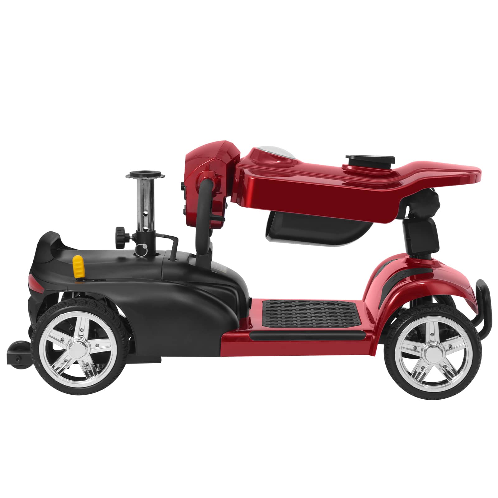 Mobigogo MS02 Pro Foldable Mobility Scooter for Seniors – 30-Mile Range | Multi-Storage Design