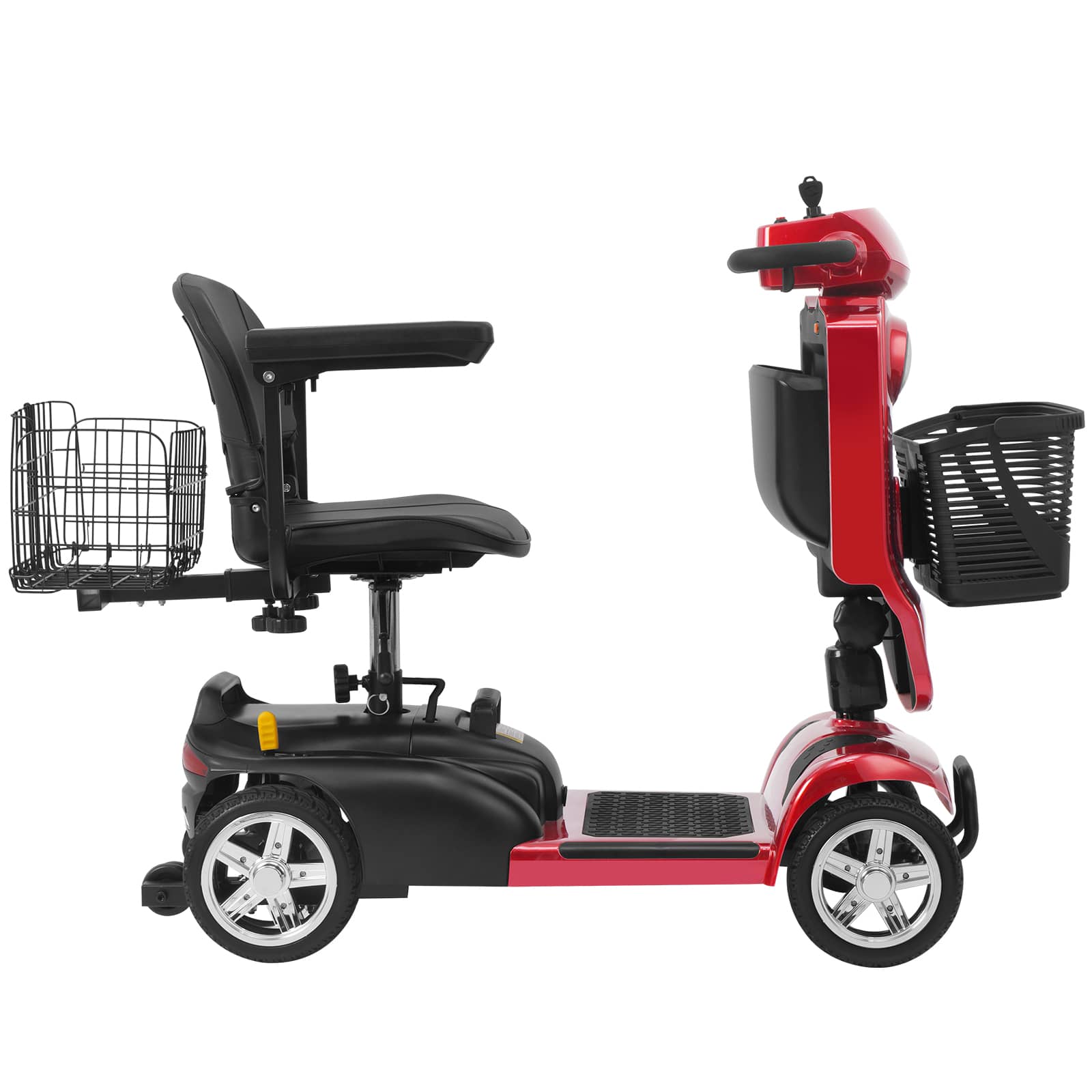 Mobigogo MS02 Pro Foldable Mobility Scooter for Seniors – 30-Mile Range | Multi-Storage Design